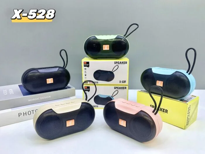 X-528 Portable Bluetooth Speaker Passive Radiator Deep Bass Sound