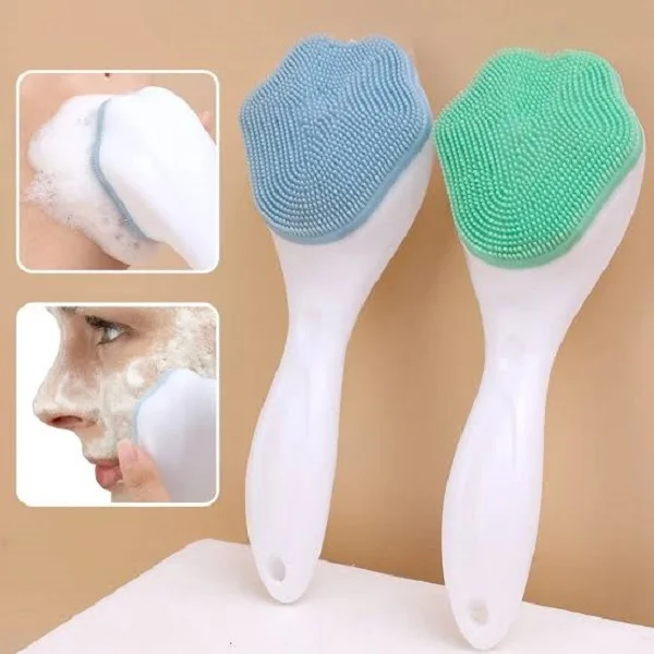 Silicone Facial Cleansing Brush Deep Pore Face Wash Blackhead Tool
