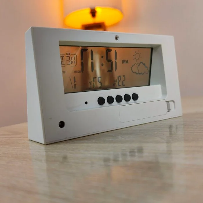 Smart LED RGB Digital Table Clock Alarm Timer Bedroom Desk