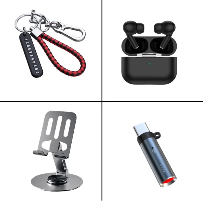 4 in 1 Combo Package - Oneplus Airpods Pro+Type C-Lighter+Mobile Stand+Number Keyring