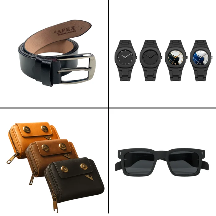 4 in 1 Combo – Apex Belt+ Arabic Aura Watch+Moneybag+Sunglass+Free Head Massager