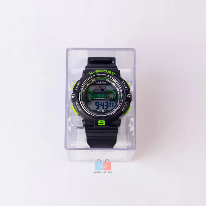 Lasika W-F101 Kids Digital Watch Waterproof LED Sports Watch