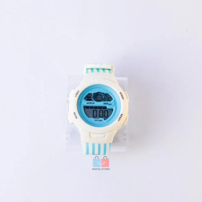 AOSUN Kids Digital Watch WR30M Waterproof LED Colorful Baby
