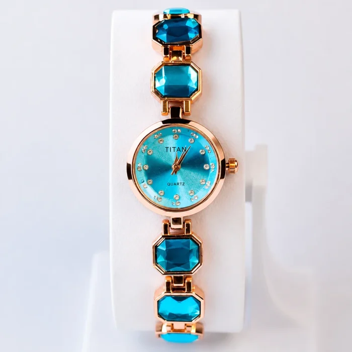 TITAN Ladies Stone Bracelet Watch